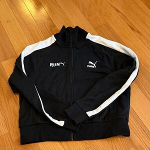 Puma Black and White T7 Jacket